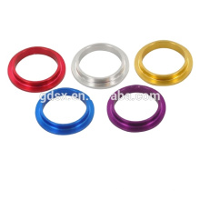 China factory custom anodized aluminum headlight trim ring,auto exterior accessories pass ISO/TS16949 certification